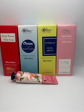 #love Body & Earth Pink Sugar Hand Cream - Pink bundle